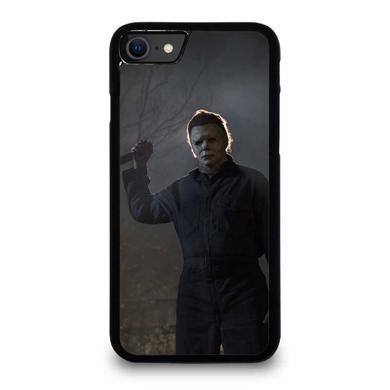 Michael Myers Halloween In Action iPhone SE 2020 / SE 2022 Case Cover