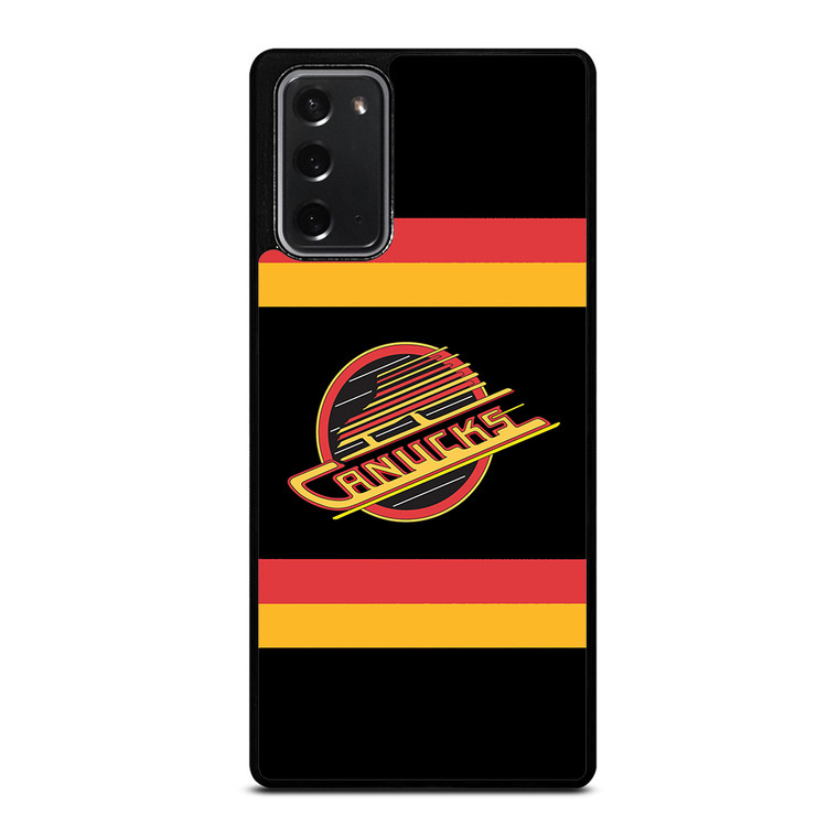 Vancouver Canucks Retro Samsung Galaxy Note 20 5G Case Cover
