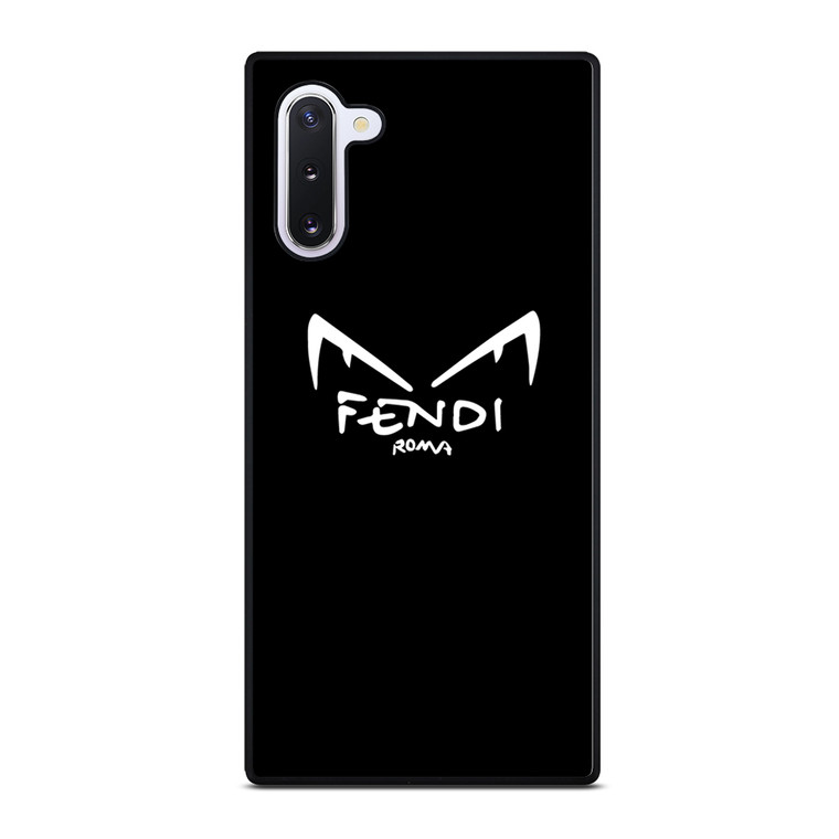 WHITE FENDI ROMA EYES Samsung Galaxy Note 10 5G Case Cover