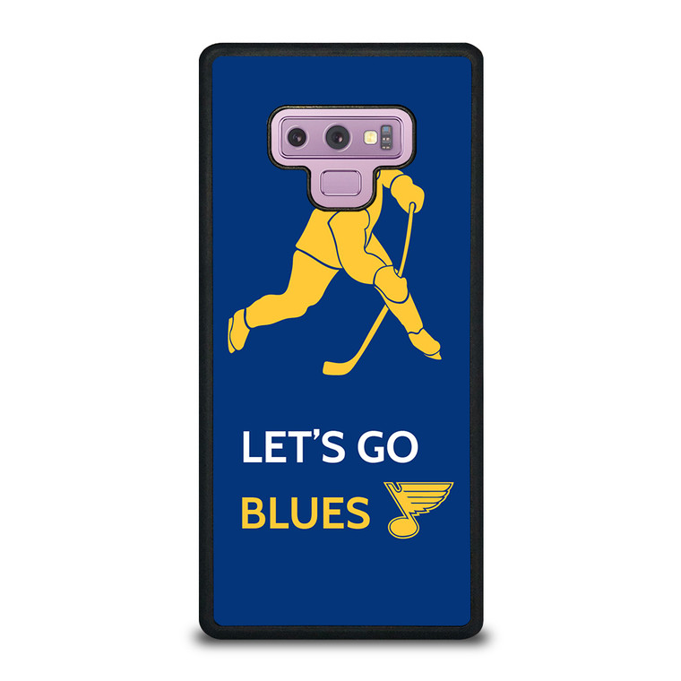LET'S GO ST LOUIS BLUES Samsung Galaxy Note 9 Case Cover LET'S GO ST LOUIS BLUES Samsung Galaxy Note 9 Case Cover