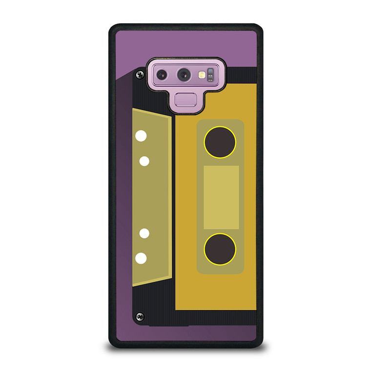 Retro Cassette Tape Vector Samsung Galaxy Note 9 Case Cover