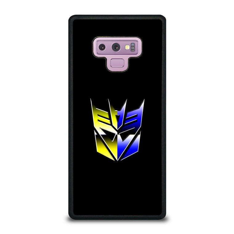 Transformers Decepticons Rainbow Logo Samsung Galaxy Note 9 Case Cover
