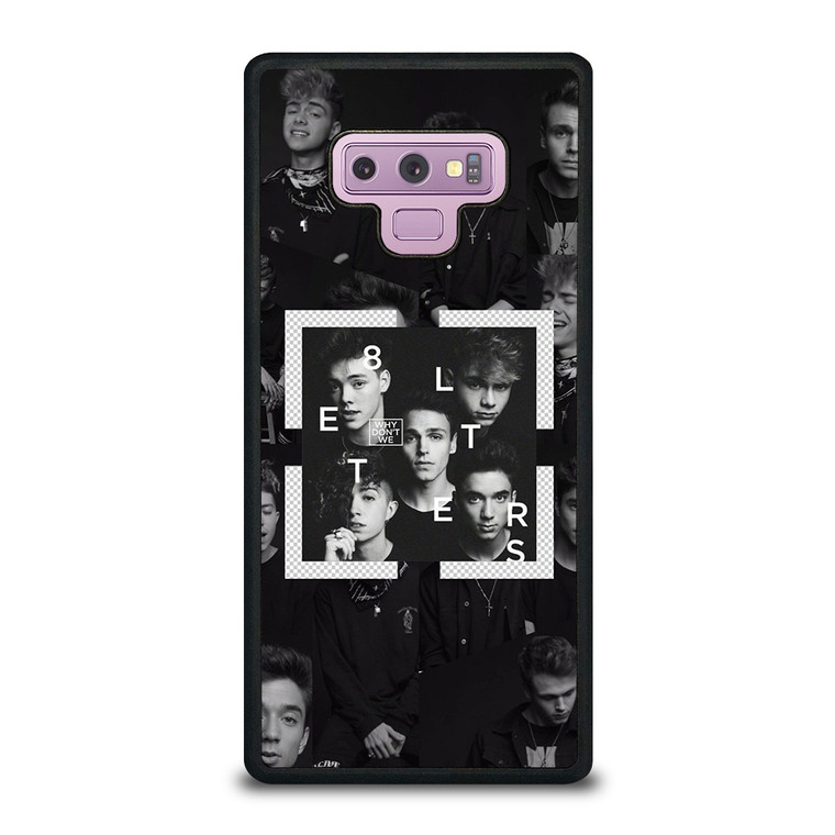 Why Don't We Letters Samsung Galaxy Note 9 Case Cover Why Don't We Letters Samsung Galaxy Note 9 Case Cover