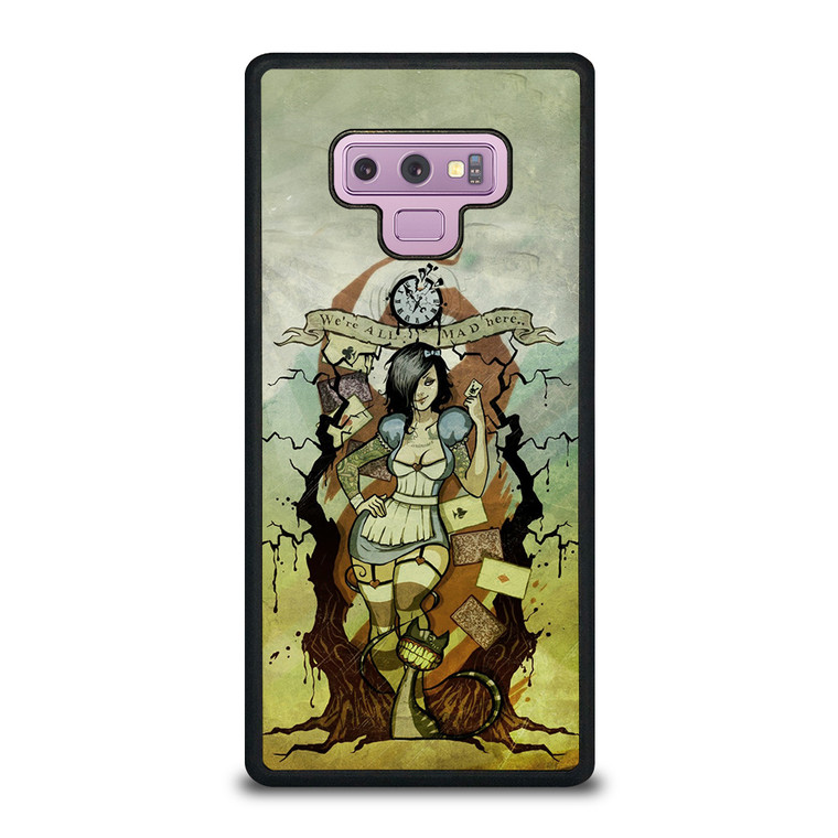 Zombie Alice In Wonderland Samsung Galaxy Note 9 Case Cover