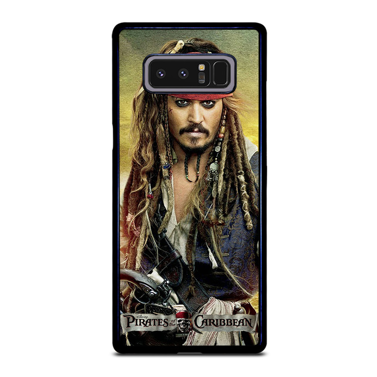 PIRATES OF THE CARIBBEAN JACK SPARROW Samsung Galaxy Note 8 Case Cover