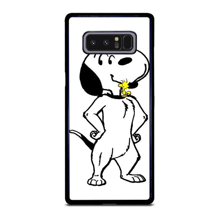 WOODSTOCK HUGES SNOOPY Samsung Galaxy Note 8 Case Cover