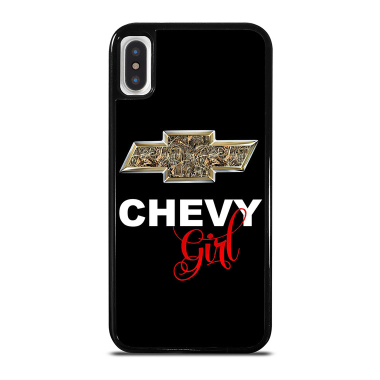 CAMO CHEVY GIRL iPhone X / XS Case Cover