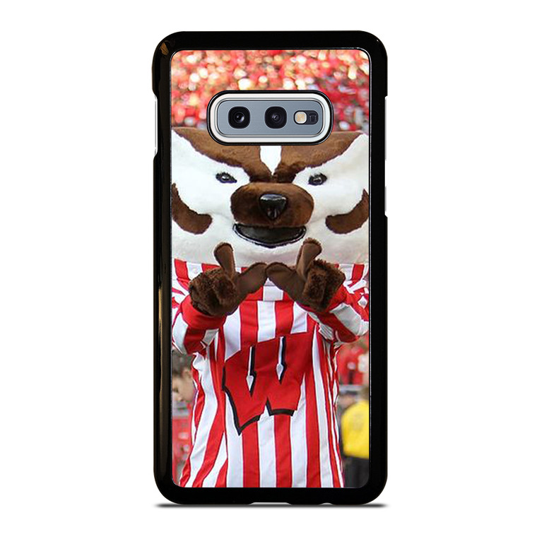 Wisconsin Mascot Image Samsung Galaxy S10e Case Cover