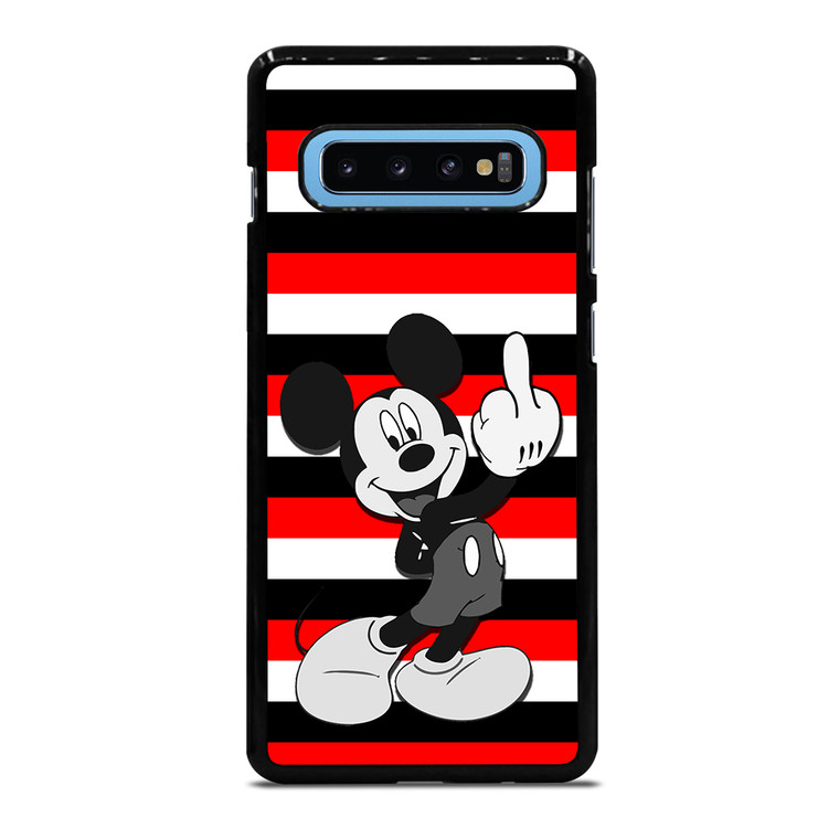 Mickey Mouse Middle Finger Samsung Galaxy S10 Plus Case Cover