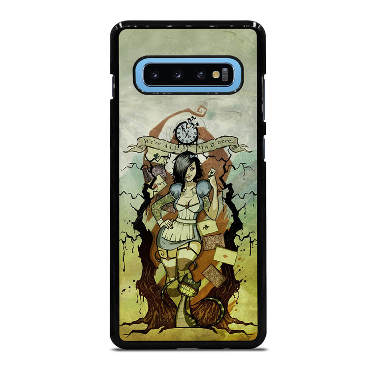 Zombie Alice In Wonderland Samsung Galaxy S10 Plus Case Cover