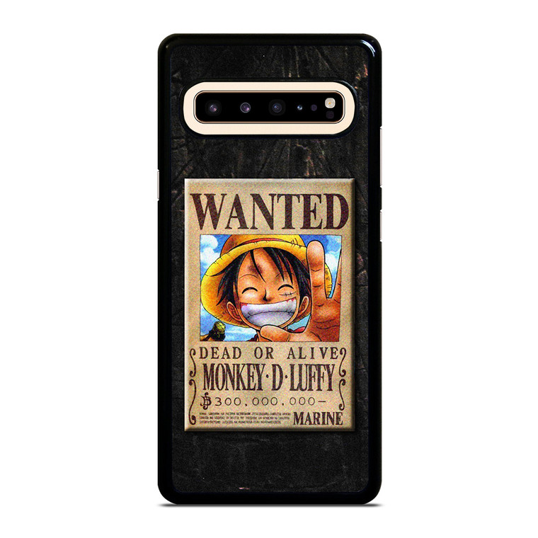 One Piece Luffy Wanted Samsung Galaxy S10 5G Case Cover