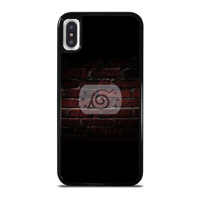 NARUTO KONAHA LOGO iPhone X / XS Case Cover