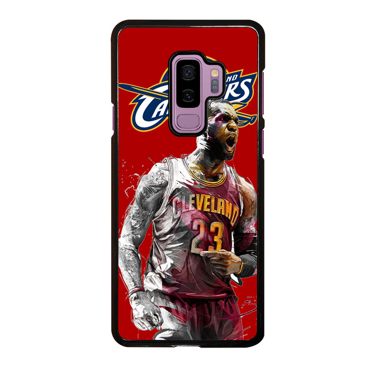 LEBRON JAMES CLEVELAND CAVALIERS Samsung Galaxy S9 Plus Case Cover