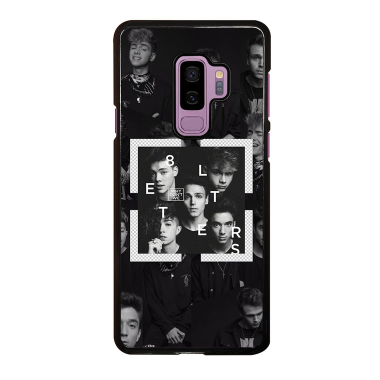 Why Don't We Letters Samsung Galaxy S9 Plus Case Cover