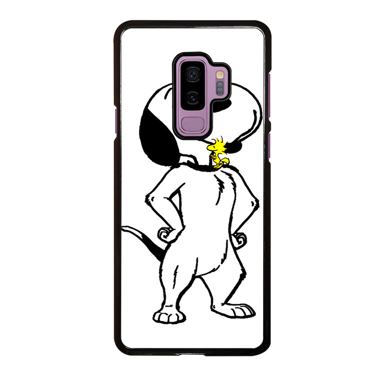 WOODSTOCK HUGES SNOOPY Samsung Galaxy S9 Plus Case Cover