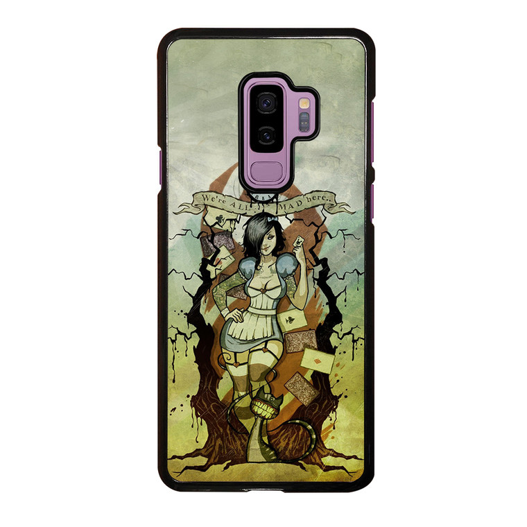 Zombie Alice In Wonderland Samsung Galaxy S9 Plus Case Cover