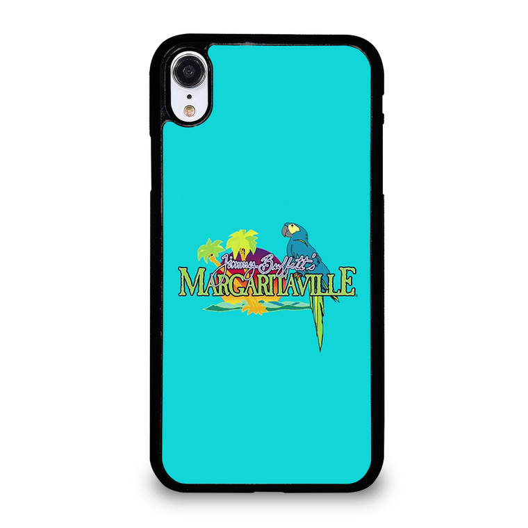 Margaritaville Logo Wallpaper iPhone XR Case Cover