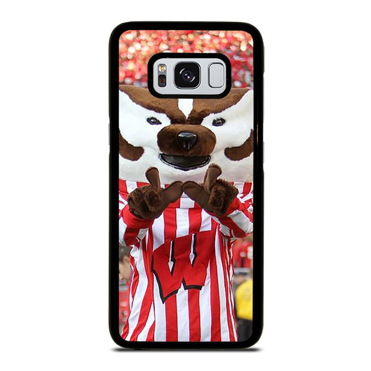 Wisconsin Mascot Image Samsung Galaxy S8 Case Cover