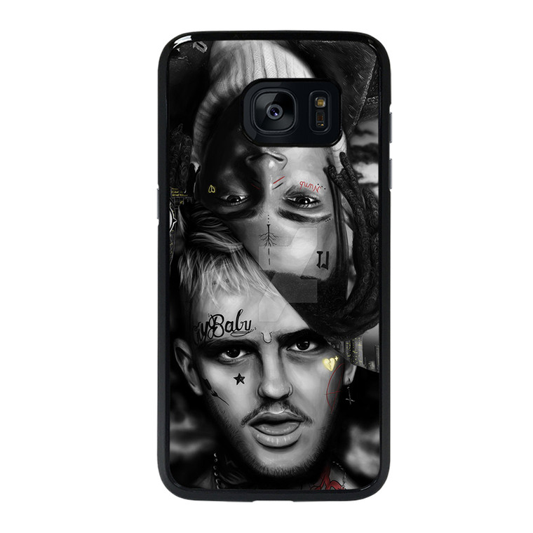 Lil Peep And XxxTentacion baby Samsung Galaxy S7 Edge Case Cover