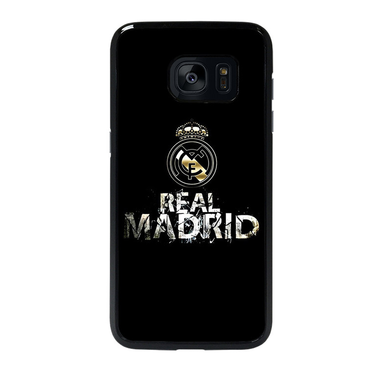 REAL MADRID ELEGAN LOGO Samsung Galaxy S7 Edge Case Cover