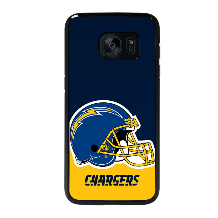 San Diego Chargers Helmet Samsung Galaxy S7 Edge Case Cover