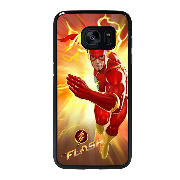 THE FLASH CHARACTER Samsung Galaxy S7 Edge Case Cover
