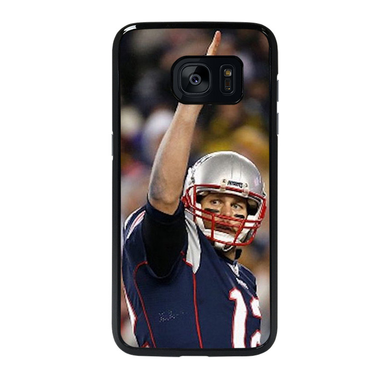 TOM BRADY FOOT BALL Samsung Galaxy S7 Edge Case Cover