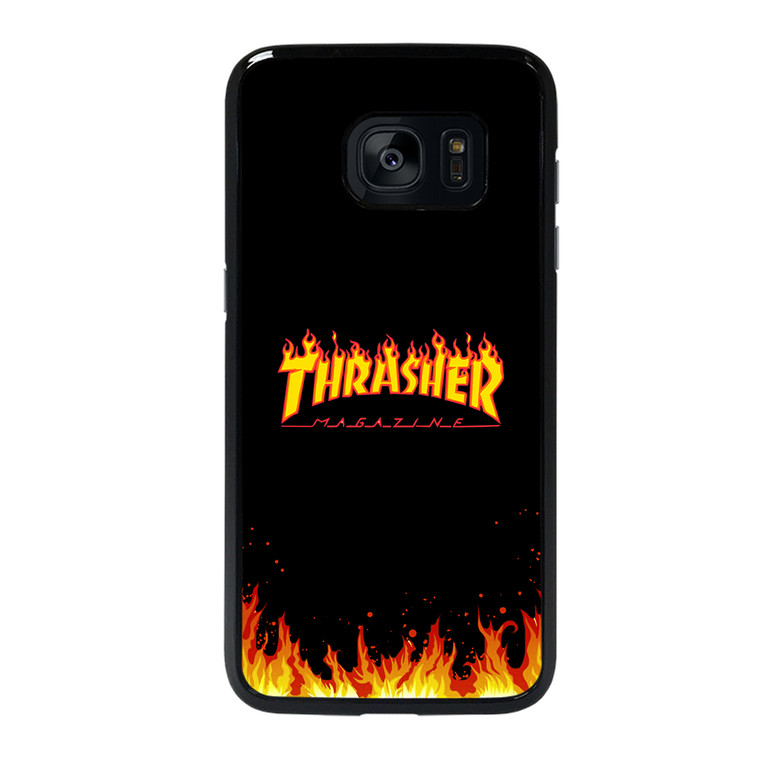 Trasher Smoldering Samsung Galaxy S7 Edge Case Cover