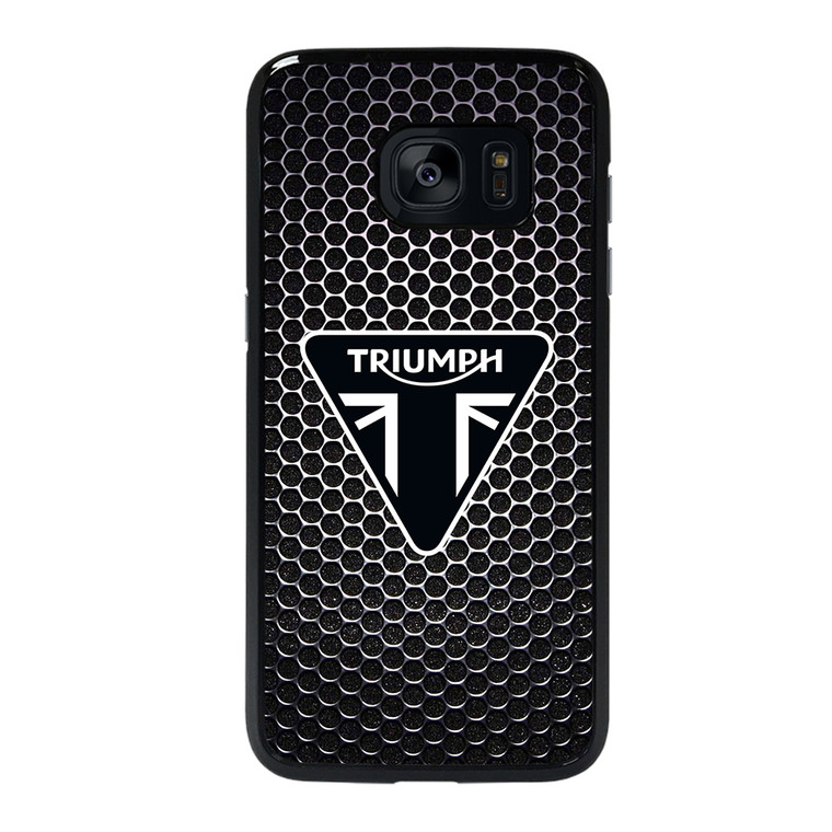 Triumph Motorcycle Logo Samsung Galaxy S7 Edge Case Cover