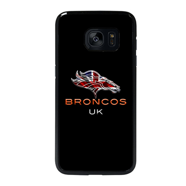 UK Denver Broncos Samsung Galaxy S7 Edge Case Cover