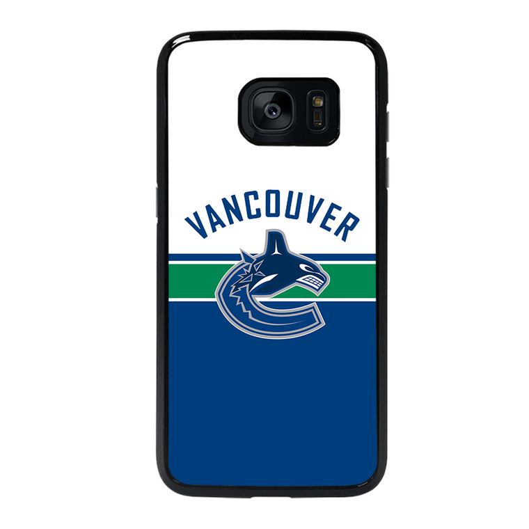 Vancouver Canucks Style Samsung Galaxy S7 Edge Case Cover