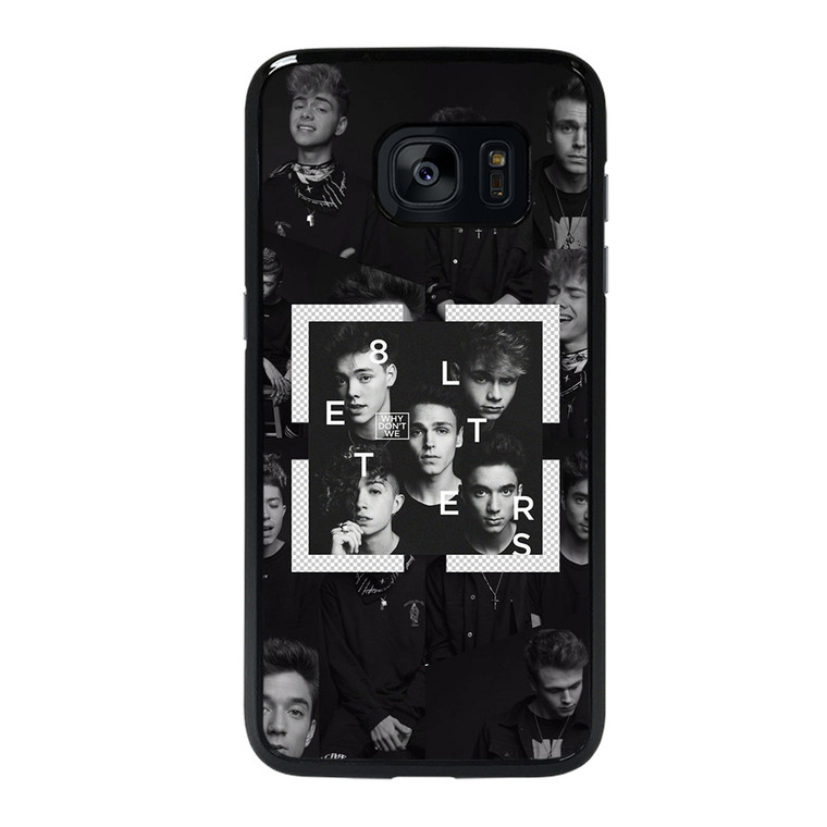 Why Don't We Letters Samsung Galaxy S7 Edge Case Cover