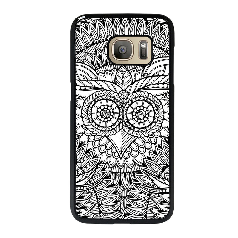 NEW AZTEC OWL MANDALA Samsung Galaxy S7 Case Cover