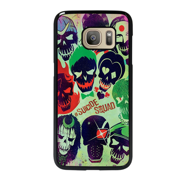 Suicide Squad Collage Samsung Galaxy S7 Case Cover
