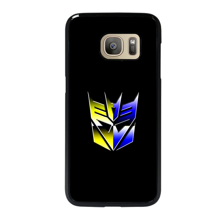 Transformers Decepticons Rainbow Logo Samsung Galaxy S7 Case Cover