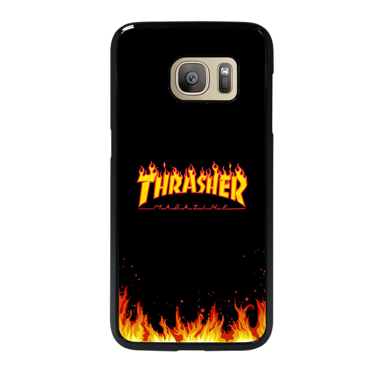 Trasher Smoldering Samsung Galaxy S7 Case Cover