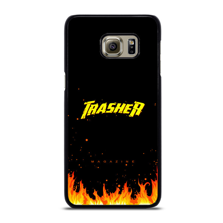 Trasher Smoldering Font Samsung Galaxy S6 Edge Plus Case Cover