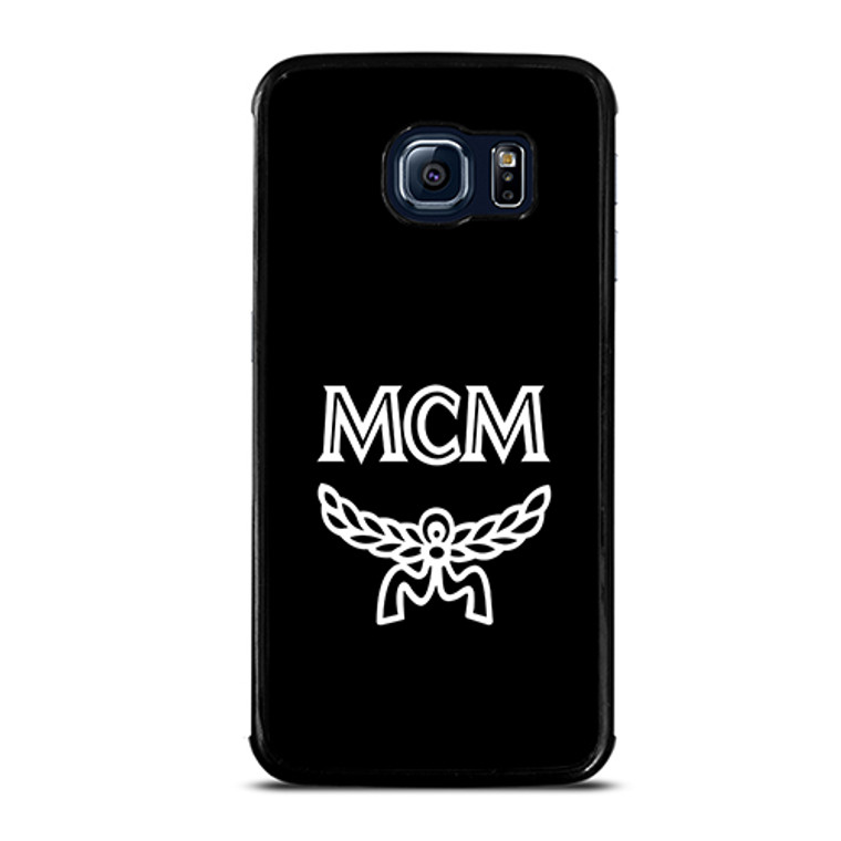 MCM Worldwide Simple Logo Samsung Galaxy S6 Edge Case Cover