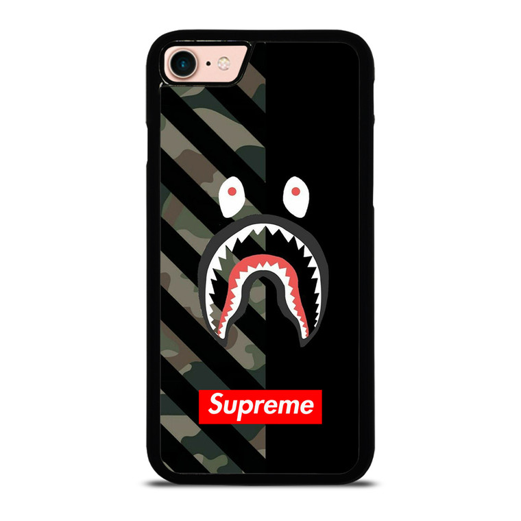 CAMO BAPE SHARK SUPR iPhone 7 / 8 Case Cover