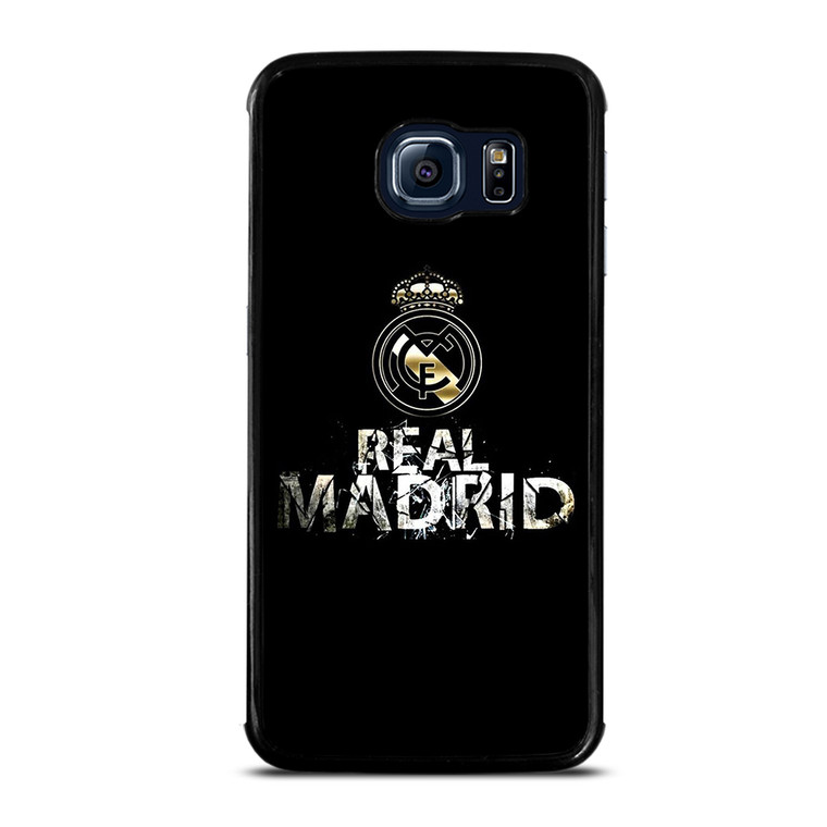 REAL MADRID ELEGAN LOGO Samsung Galaxy S6 Edge Case Cover