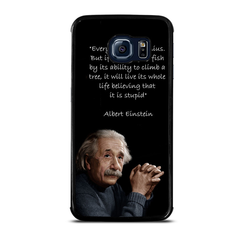 THE GENIUS ALBERT EINSTEIN Samsung Galaxy S6 Edge Case Cover