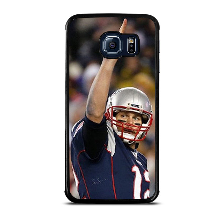 TOM BRADY FOOT BALL Samsung Galaxy S6 Edge Case Cover