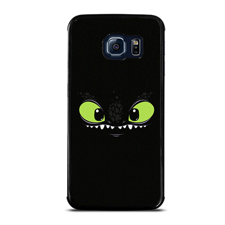 Toothless Dragon Dark Smile Samsung Galaxy S6 Edge Case Cover
