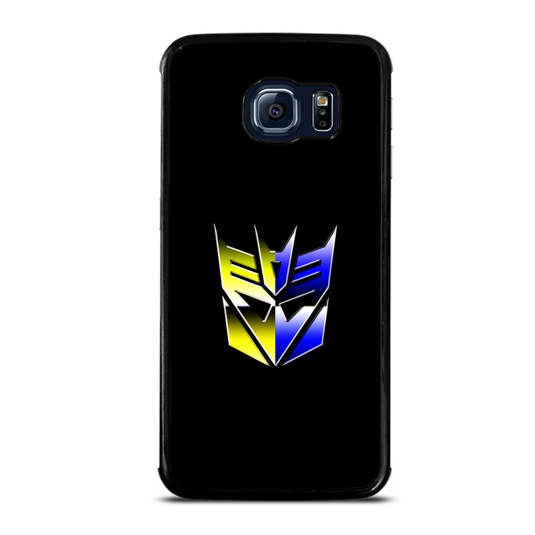 Transformers Decepticons Rainbow Logo Samsung Galaxy S6 Edge Case Cover