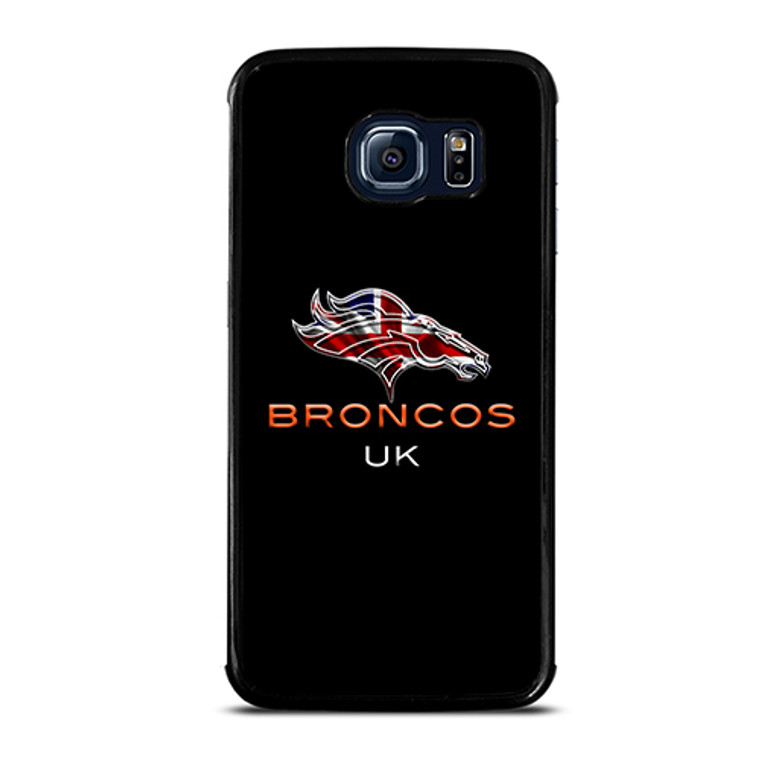 UK Denver Broncos Samsung Galaxy S6 Edge Case Cover