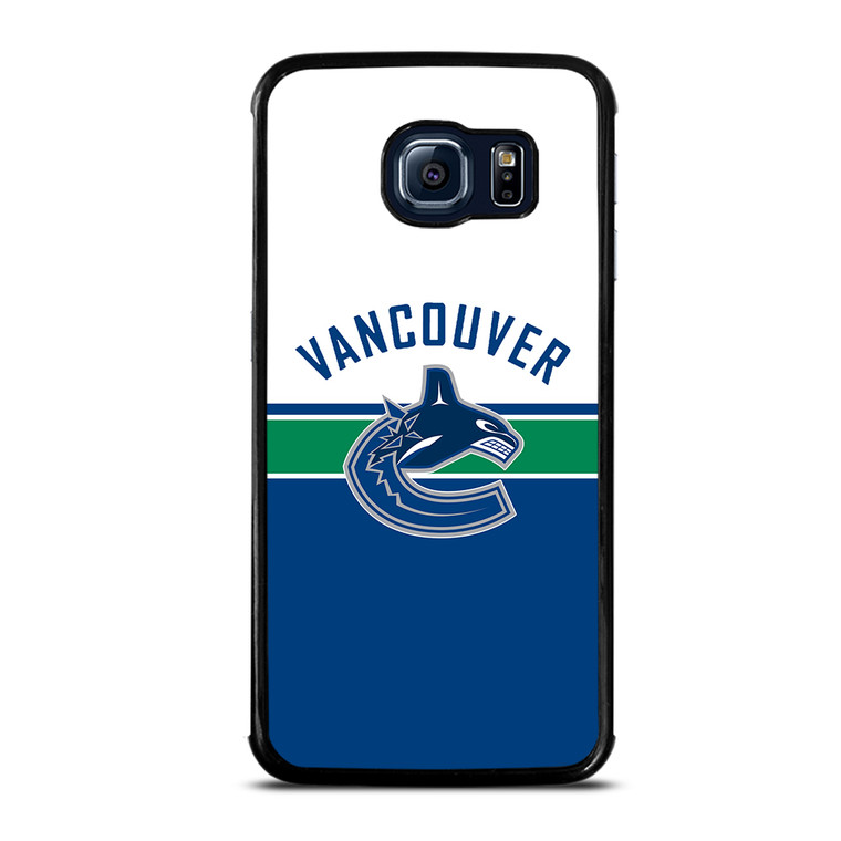 Vancouver Canucks Style Samsung Galaxy S6 Edge Case Cover