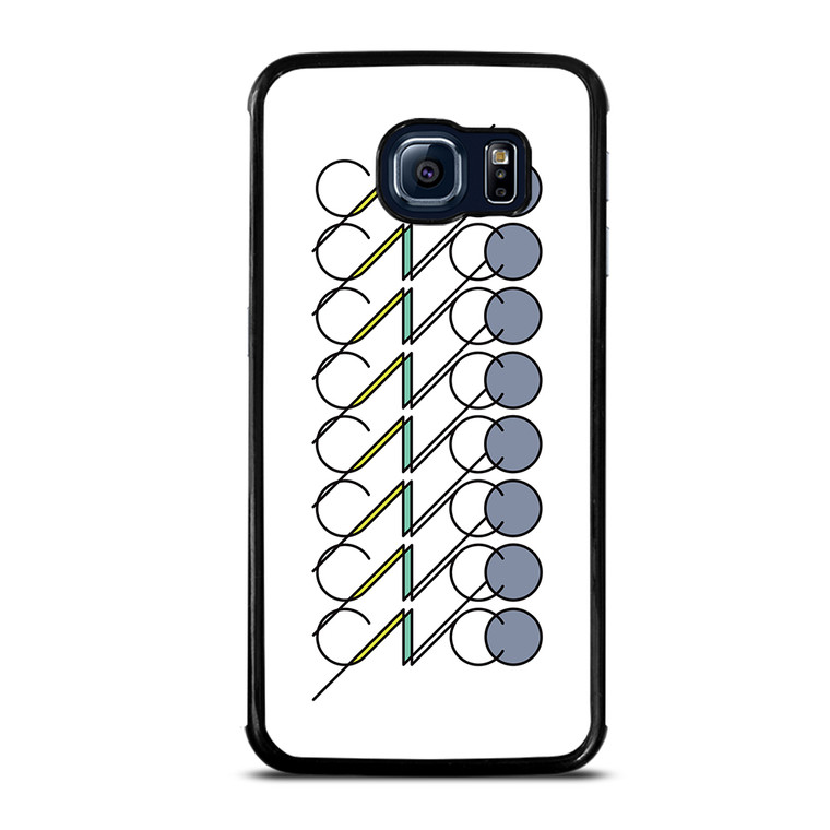 White CNCO Logo Samsung Galaxy S6 Edge Case Cover