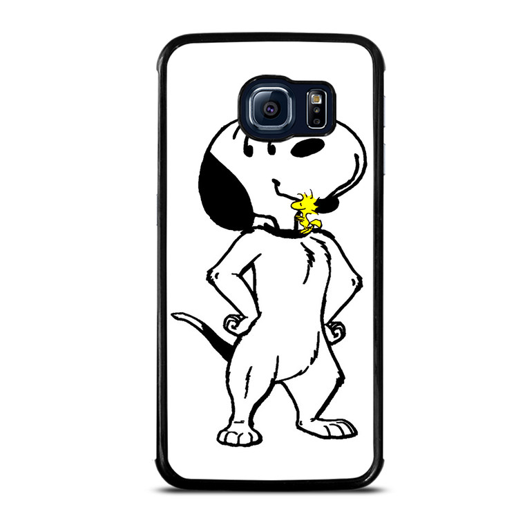 WOODSTOCK HUGES SNOOPY Samsung Galaxy S6 Edge Case Cover