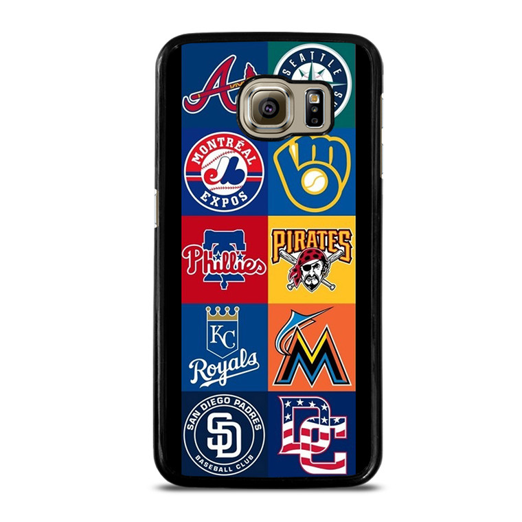 MLB Team Logo 3 Samsung Galaxy S6 Case Cover