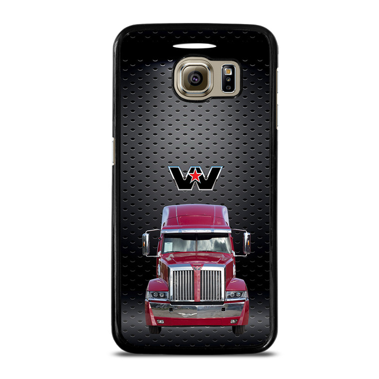 Red Western Star Truck Samsung Galaxy S6 Case Cover